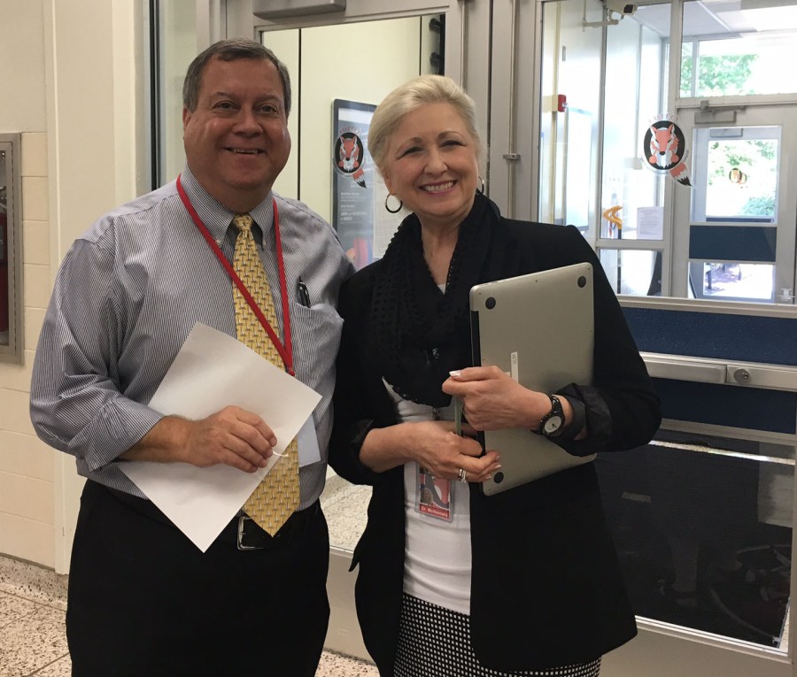 Interim Principals, Mr. Winkler and Dr. McNamara, came out of retirement to help O'Hara Elementary. Both have ties to the school district and have dedicated their lives to public education. 
