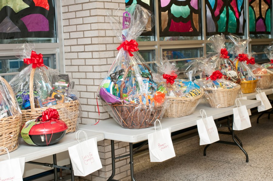 Photo credit: Photos by Danelle - Baskets on display at the 2016 O'Hara Multicultural Night